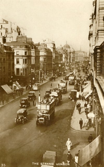 The Strand, Londres, 1929 de Unbekannt