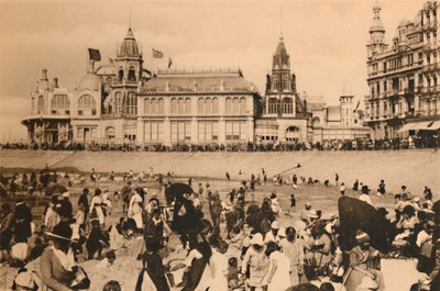 La Playa y el Kursaal, c1928 de Unbekannt