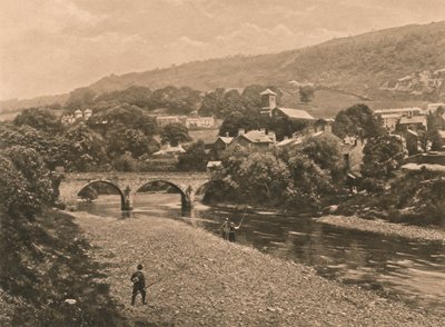 El Taff en Treforest, cerca de Pontypridd, 1902 de Unbekannt