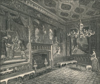 La Sala de Tapices, 1886 de Unbekannt