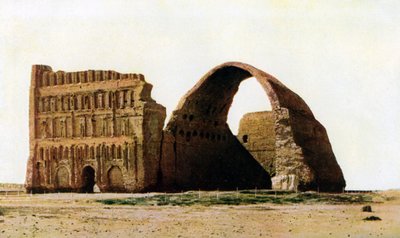 El Taq-i Kisra, Ctesifonte, Irak, c1930s de Unbekannt