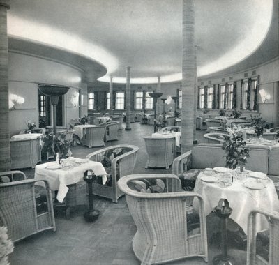 El Salón de Té del Conte Di Savoia, 1933 de Unbekannt