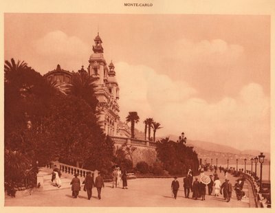Las terrazas y el casino, Monte Carlo de Unbekannt