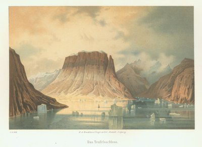 El Teufelsschloss en el fiordo del emperador Francisco José de Unbekannt