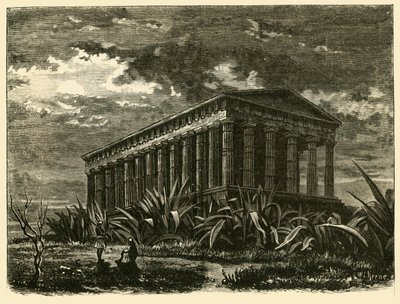El Theseum en Atenas, 1890 de Unbekannt