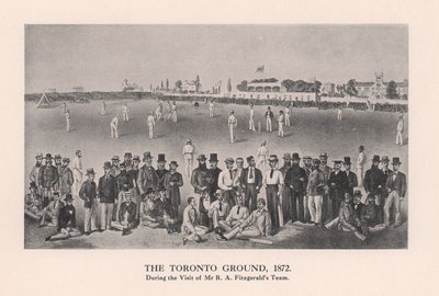 El Campo de Cricket de Toronto, 1872 1912 de Unbekannt
