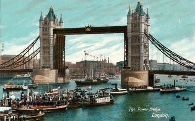 El Puente de la Torre, Londres, c1910 de Unbekannt