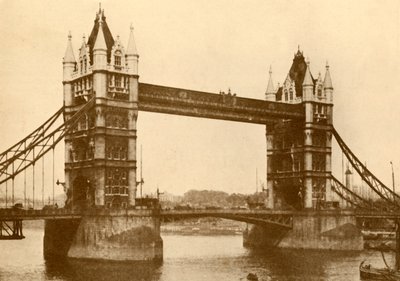 El Puente de la Torre, Londres, c. 1930 de Unbekannt