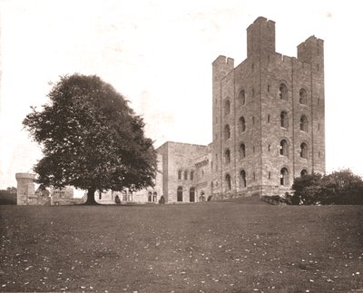 La torre en Penrhyn, Caernarvonshire, Gales, 1894 de Unbekannt