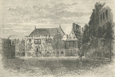 El Ayuntamiento, Haarlem, 1890 de Unbekannt