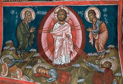 La Transfiguración de Cristo, siglo XII de Unbekannt