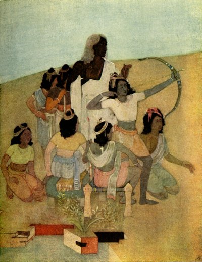 El juicio de los príncipes, 1920 de Unbekannt