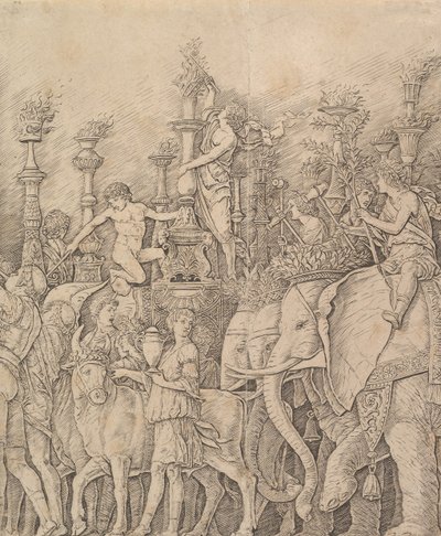 El triunfo de César: Los elefantes, ca. 1484-92 de Unbekannt