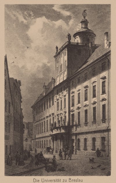 La Universidad de Breslau de Unbekannt