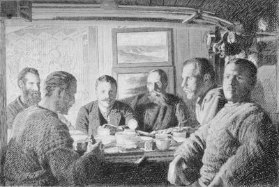 El Extremo Superior de la Mesa del Banquete. 15 de febrero de 1895, 1897 de Unbekannt