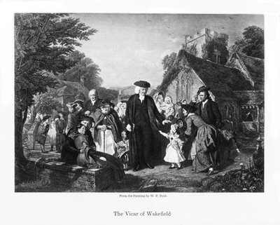 El vicario de Wakefield, c1850 de Unbekannt