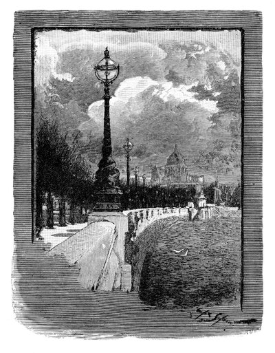 El Victoria Embankment, Londres de Unbekannt