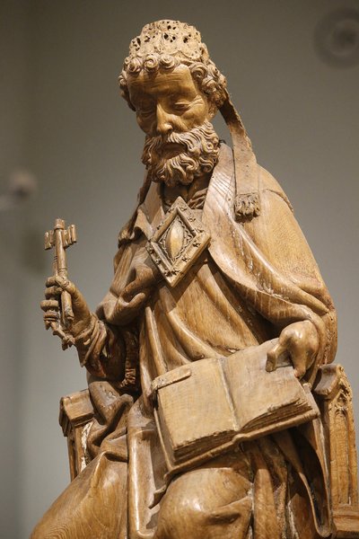 El Museo Victoria y Albert. San Pedro. Roble. Países Bajos del Sur. Reino Unido de Unbekannt