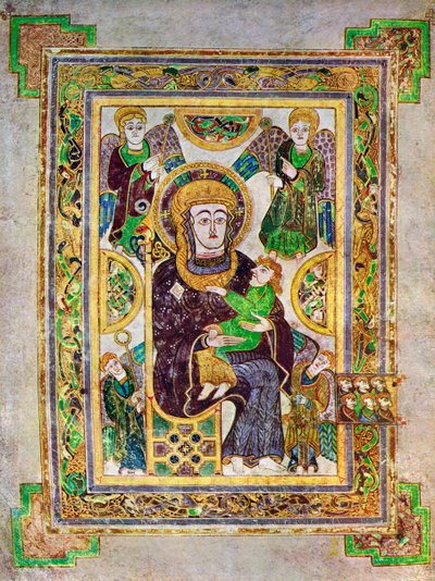 La Virgen y el Niño, c800 d.C., siglo XX de Unbekannt