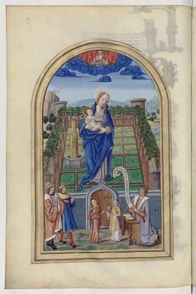 La Virgen María. De: Chants royaux en l