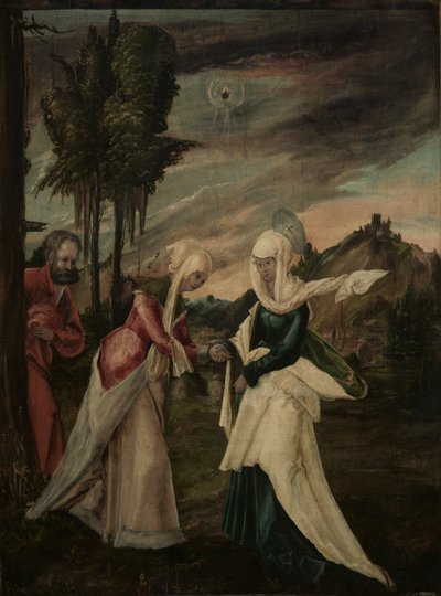 La Visitación, c. 1530-1550 de Unbekannt