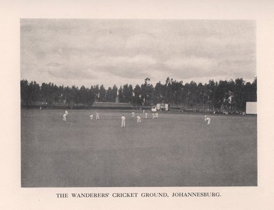 El campo de cricket de los Wanderers, Johannesburgo, Sudáfrica, 1912 de Unbekannt