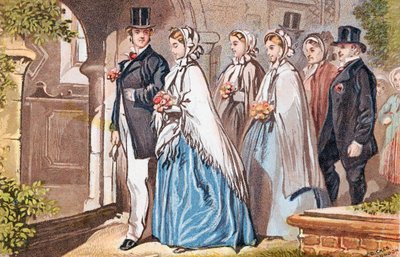 El Día de la Boda, c1885 de Unbekannt
