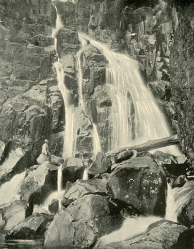 Las Cataratas de Wellington, Monte Wellington, 1901 de Unbekannt