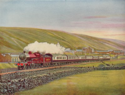 El West Coast Scotsman a toda velocidad cerca de Tebay, L.M.S.R., 1926 de Unbekannt