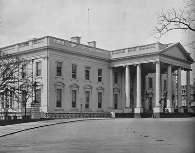 La Casa Blanca, Washington D.C., c1897 de Unbekannt