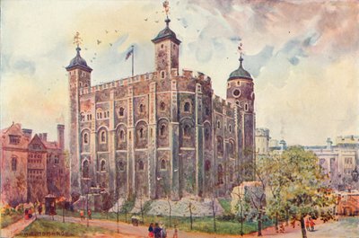 La Torre Blanca, Torre de Londres, 1906 de Unbekannt