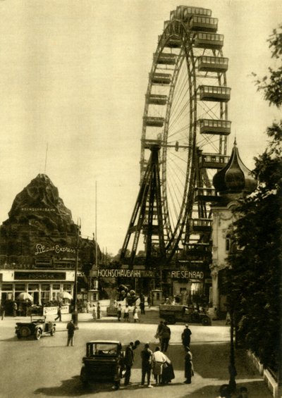 La Noria de Viena, Viena, Austria, c1935 de Unbekannt