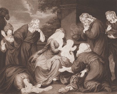 La ofrenda de los Reyes Magos, 1788 de Unbekannt