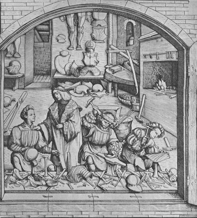 El taller de Konrad Seusenhofer, siglo XVII de Unbekannt
