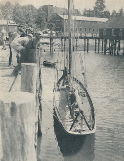 El yate que navegó alrededor del mundo, 1936 de Unbekannt