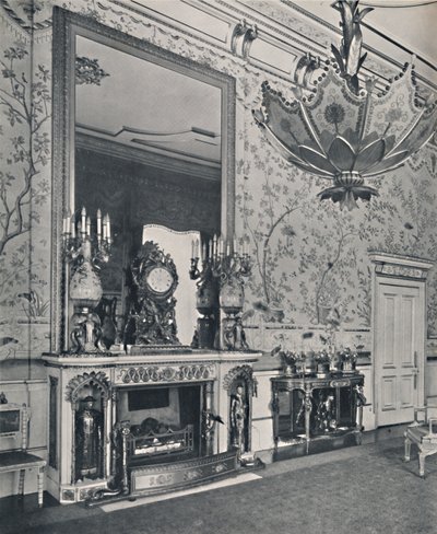 El salón amarillo, Palacio de Buckingham, 1939 de Unbekannt