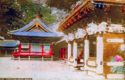 La Puerta Yomeimon del Santuario Tosho-gu, Nikko, Japón de Unbekannt