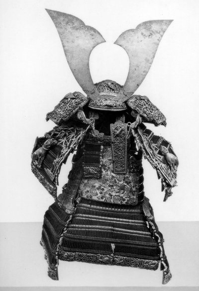 La armadura de Yoshitsune, siglo XII, 1886 de Unbekannt