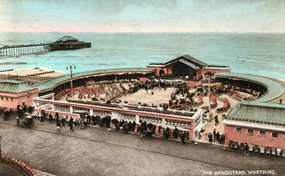 El quiosco de música, Worthing, West Sussex, principios del siglo XX de Unbekannt