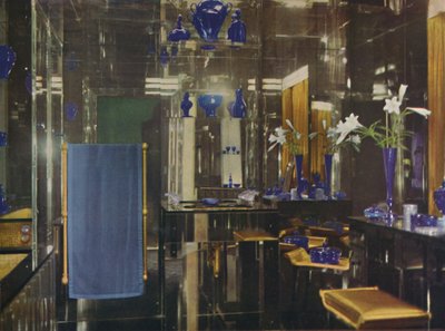 El baño en Gayfere House, Londres, 1936 de Unbekannt