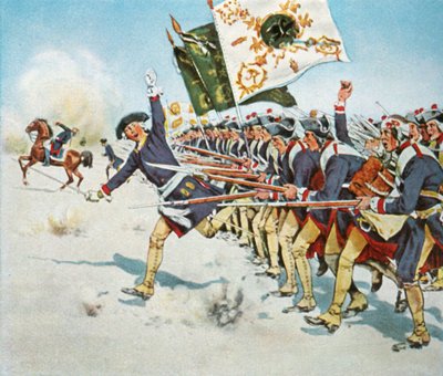 La batalla de Mollwitz, 11 de abril de 1741, 1936 de Unbekannt
