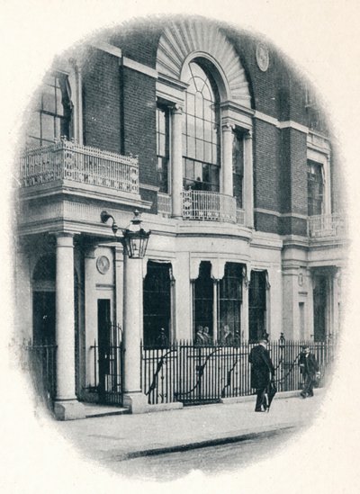 La ventana de la bahía, Boodles Club, Londres, c1900 1901 de Unbekannt