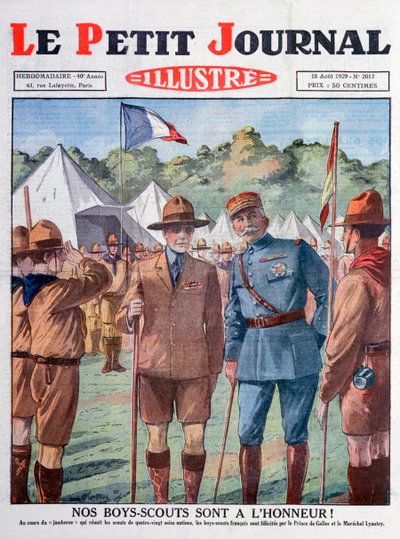 El honor de los boy scouts, 1929 de Unbekannt