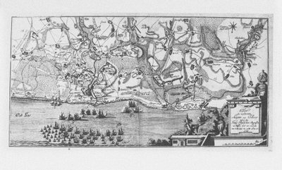 La captura de la fortaleza prusiana de Kolberg el 16 de diciembre de 1761, 1761 de Unbekannt