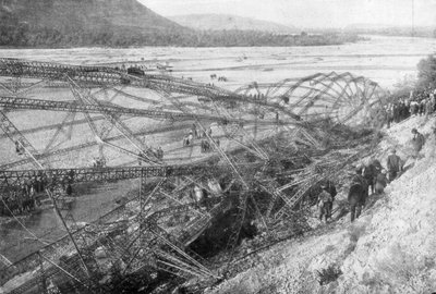 El cadáver del Zeppelin LZ85 L45, 20 de octubre de 1917 de Unbekannt