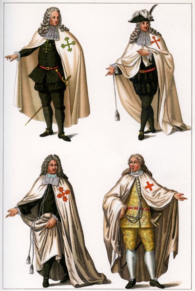 Las principales órdenes caballerescas de España y Portugal, 1791, 1902 de Unbekannt