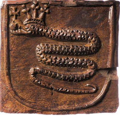 El escudo de armas de los Grandes Duques de Lituania, siglo XV de Unbekannt