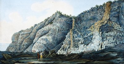 El cono del Monte Somma, Reino de Nápoles, c. 1776 de Unbekannt