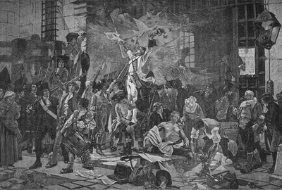 Los conquistadores de la Bastilla, 1789 de Unbekannt