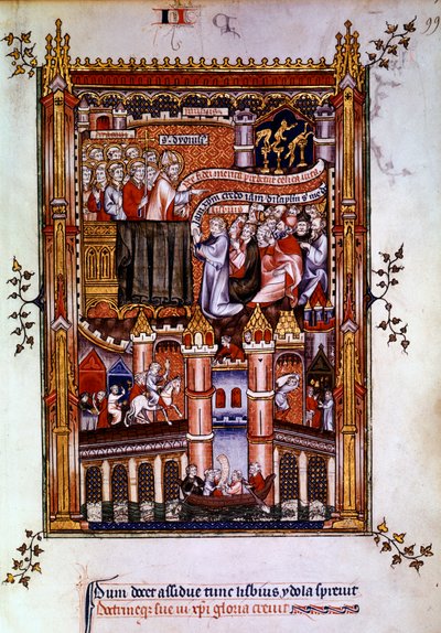 La conversión de Lisbius, 1317 de Unbekannt